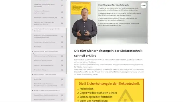 Blick in den Online-Kurs EFKffT Refresh
